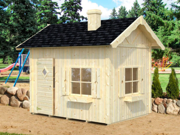 Casita de madera INFANTIL GRETE – 3.7 m2. – 233 x 175 cm. - Imagen 3