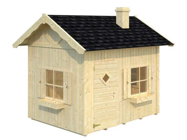 Casita de madera INFANTIL GRETE – 3.7 m2. – 233 x 175 cm.